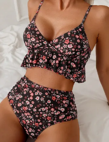 Costum de baie SHEIN, floral