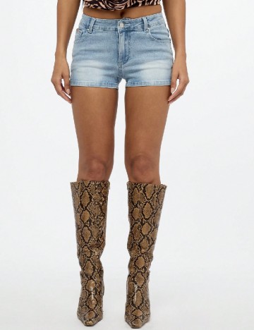 Pantaloni scurti SUMWON, albastru