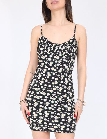 Rochie scurta Bershka, floral print