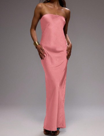 Rochie lunga Musera, roz