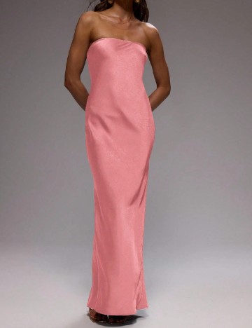 Rochie lunga Musera, roz