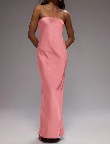 Rochie lunga Musera, roz