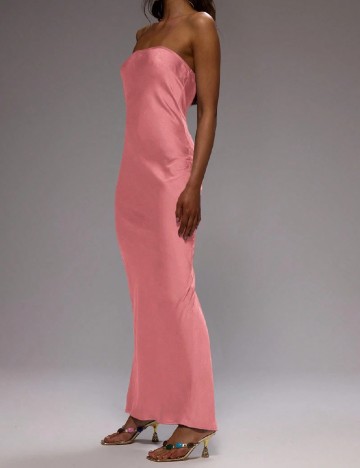 Rochie lunga Musera, roz