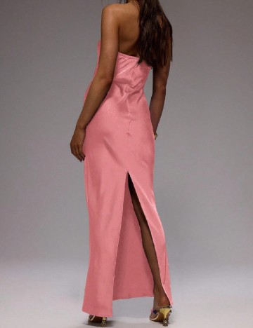 Rochie lunga Musera, roz