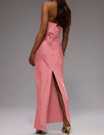 Rochie lunga Musera, roz