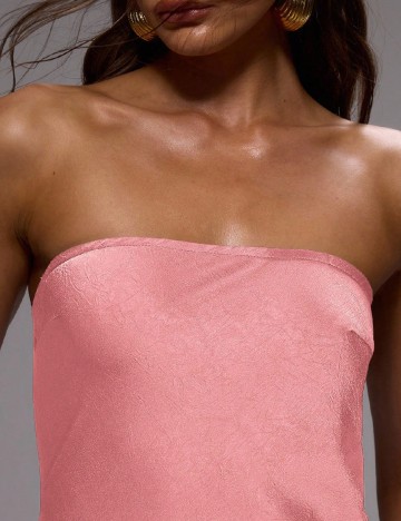 Rochie lunga Musera, roz