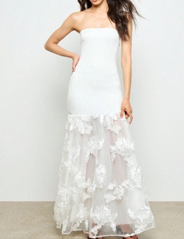 Rochie lunga AiiRZ, alb
