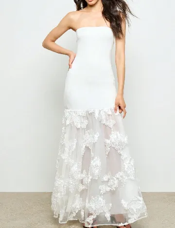 Rochie lunga AiiRZ, alb