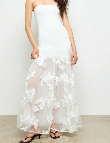 Rochie lunga AiiRZ, alb