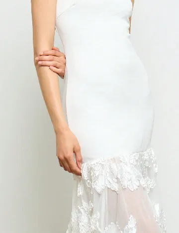 Rochie lunga AiiRZ, alb