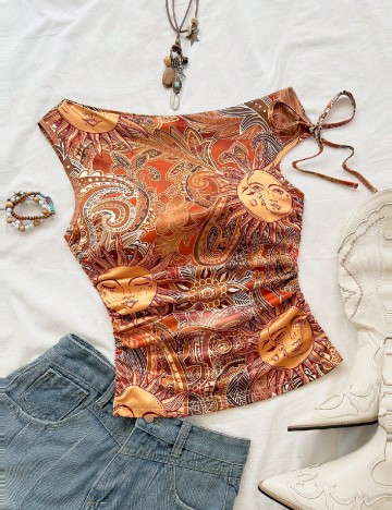 Top SHEIN, mix culori