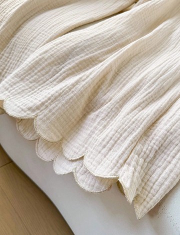 Pantaloni SHEIN CURVE, crem