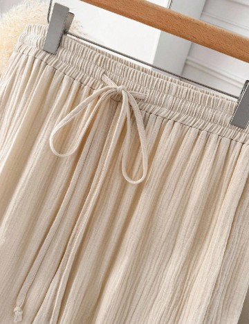 Pantaloni SHEIN CURVE, crem