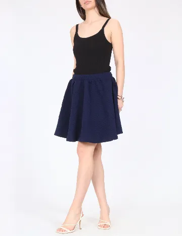 Fusta Pull&Bear, bleumarin