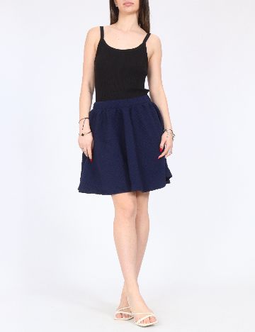 Fusta Pull&Bear, bleumarin