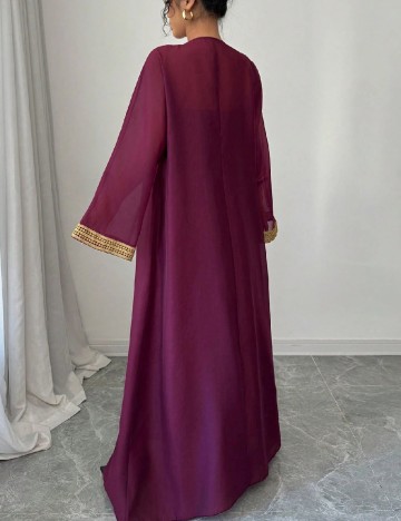 Set Rochie si Cardigan SHEIN, mov