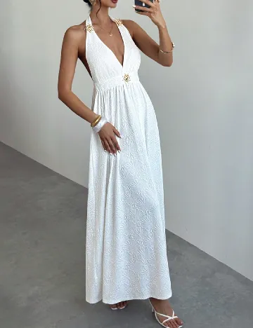 Rochie lunga SHEIN, alb