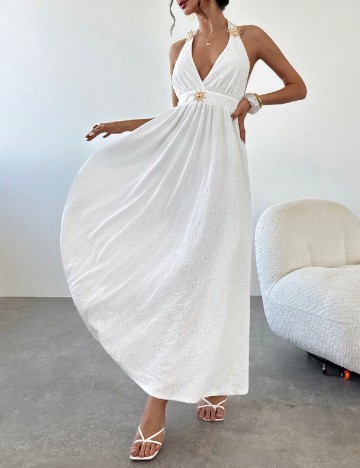 Rochie lunga SHEIN, alb