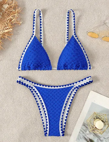 Costum de baie SHEIN, albastru