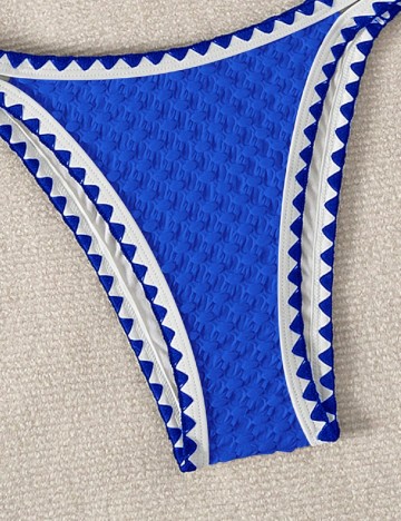 Costum de baie SHEIN, albastru