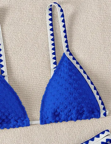 Costum de baie SHEIN, albastru