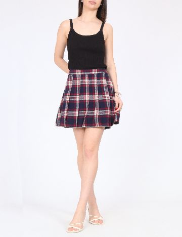 Fusta Pull&Bear, bleumarin