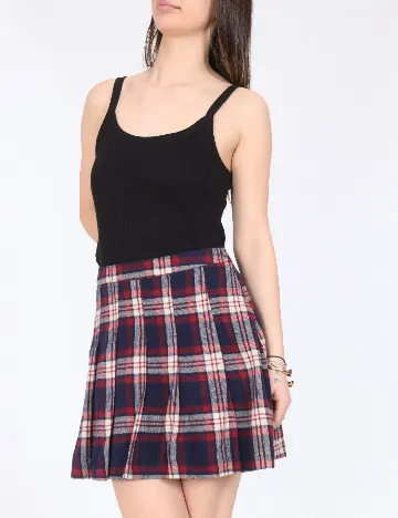 Fusta Pull&Bear, bleumarin