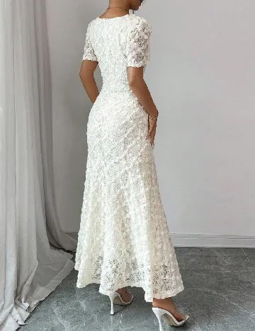 Rochie lunga SHEIN, ecru