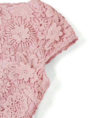 Rochie scurta SHEIN, roz