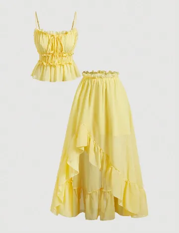 Compleu SHEIN, galben