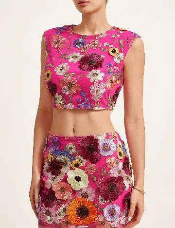 Compleu Aveloria, floral