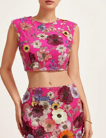 Compleu Aveloria, floral