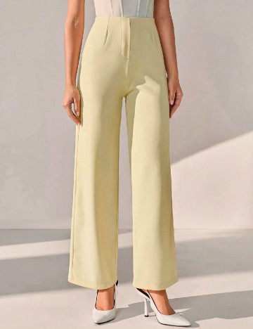 Pantaloni SHEIN, galben