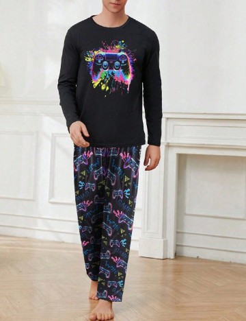 Pijama Shein Kids, mix culori