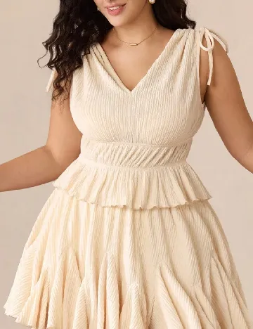 Bluza SHEIN CURVE, crem