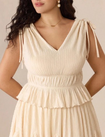 Bluza SHEIN CURVE, crem