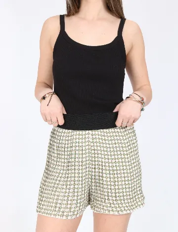 Pantaloni scurti Zara, verde