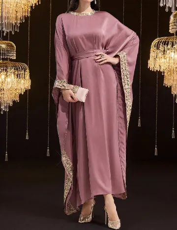 Rochie lunga SHEIN, roz