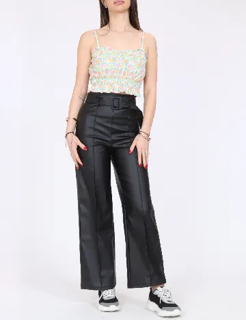 Top Bershka, floral print