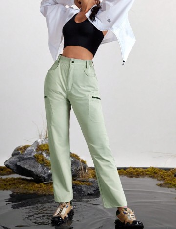 Pantaloni In My Nature, verde