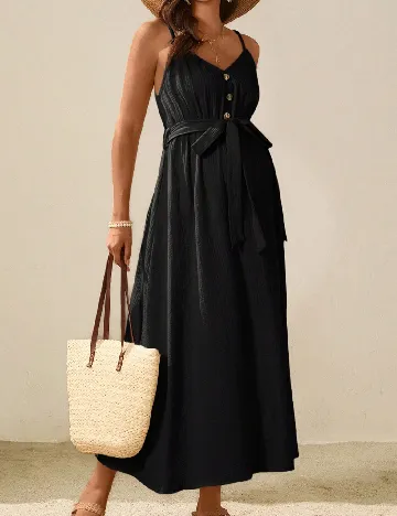 Rochie medie SHEIN Maternity, negru