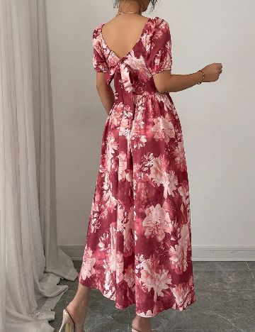 Rochie medie SHEIN, floral print