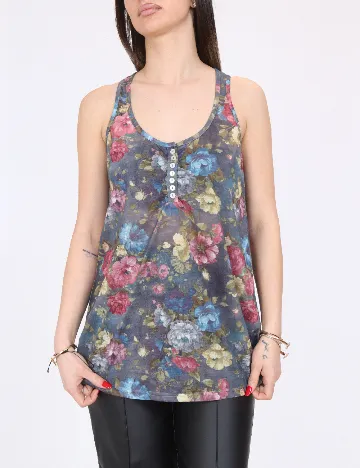Maiou Bershka, floral print