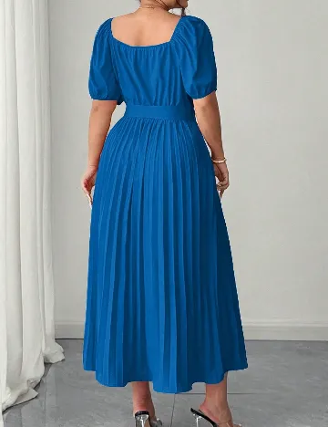 Rochie medie SHEIN CURVE, albastru