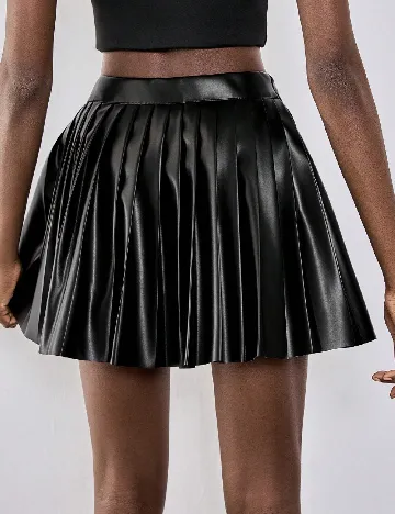 Fusta pantalon SHEIN, negru