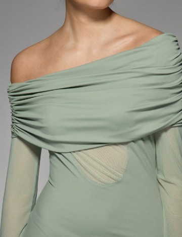 Rochie scurta Missguided, verde