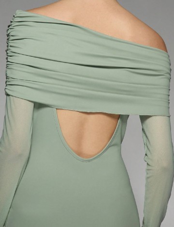Rochie scurta Missguided, verde