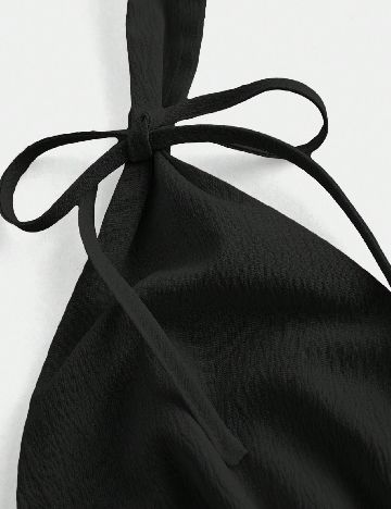 Top SHEIN CURVE, negru