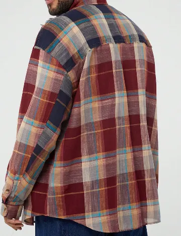 Camasa SHEIN Plus Size Men, mix culori