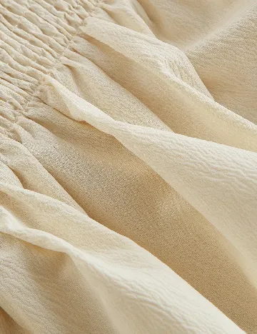 Top SHEIN CURVE, crem